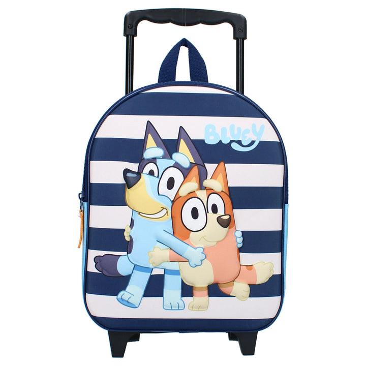 3D Bluey Oh Happy Days Backpack Trolley