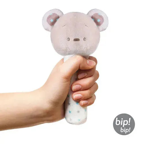 Babyono Squeaker Bear Tony Knijpspeeltje - Tiny Giggles