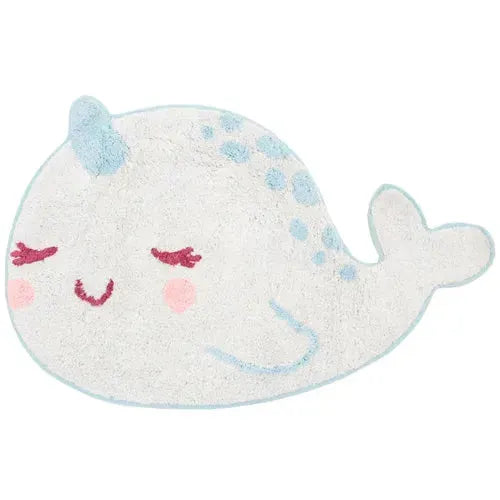 Sass & Belle Alma Narwhal Vloerkleed - Tiny Giggles