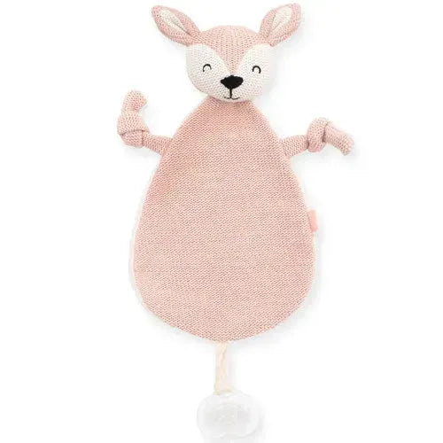 Jollein Knuffeldoekje Deer Pale Pink - Tiny Giggles