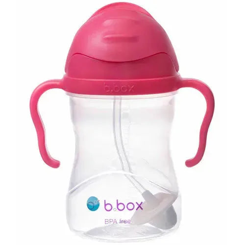 b.box Sippy Cup Raspberry 6m+ - Tiny Giggles