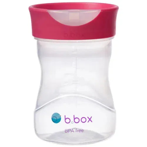 b.box Training Cup Raspberry 12m+ - Tiny Giggles