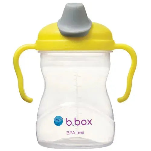 b.box Spout Cup Lemon 4m+ - Tiny Giggles