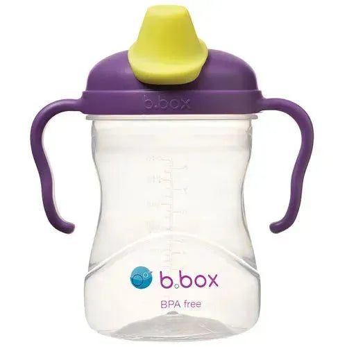 b.box Spout Cup Grape 4m+ - Tiny Giggles