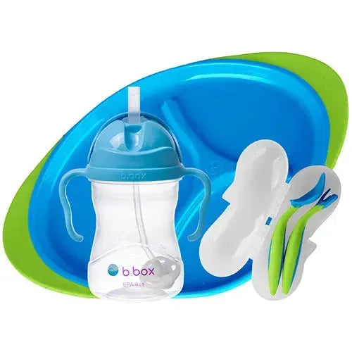 b.box Feeding Set Ocean Breeze 6m+ - Tiny Giggles