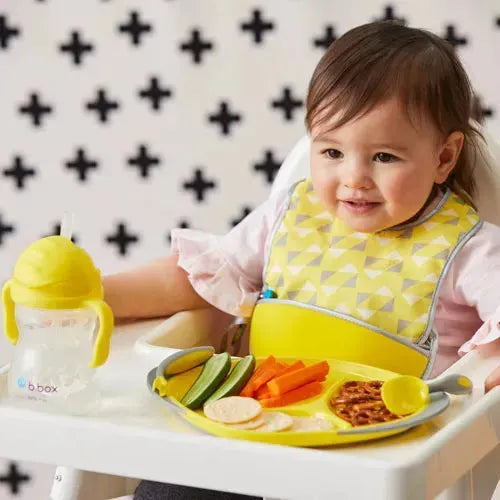 b.box Feeding Set Lemon Sherbet 6m+ - Tiny Giggles