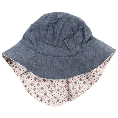 Nordic Reversible Hat-SPF 50 Pale Dogwood - Tiny Giggles