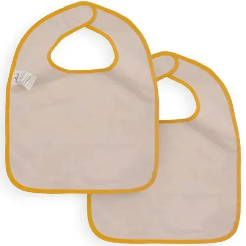 Jollein Slab Waterproof Tiger Mustard 2-pack - Tiny Giggles