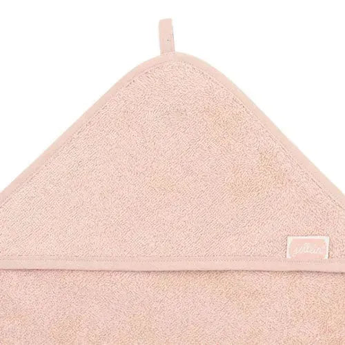 Jollein Badcape Badstof 75x75cm Pale Pink - Tiny Giggles