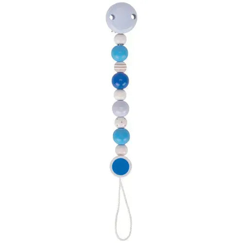 Heimess Fopspeenketting - Blauw Grijs Wit L21cm - Tiny Giggles