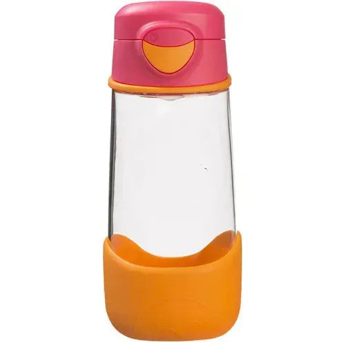 b.box Sport Spout 450ml Bottle Strawberry Shake - Tiny Giggles