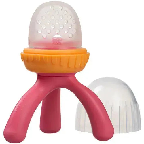 b.box Silicone Fresh Food Feeder Strawberry Shake - Tiny Giggles