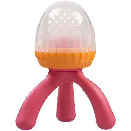 b.box Silicone Fresh Food Feeder Strawberry Shake - Tiny Giggles