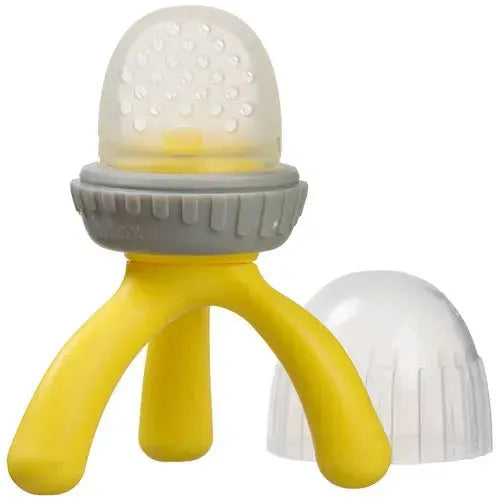 b.box Silicone Fresh Food Feeder Lemon Sherbet - Tiny Giggles