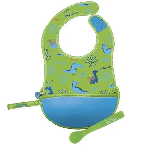 b.box Travel Bib Dino Time - Tiny Giggles