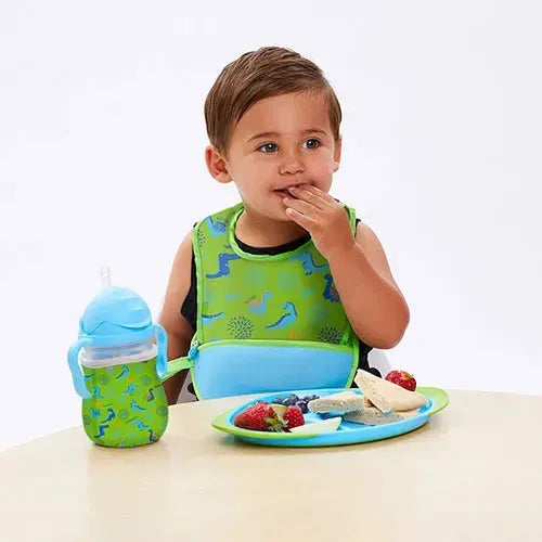 b.box Travel Bib Dino Time - Tiny Giggles