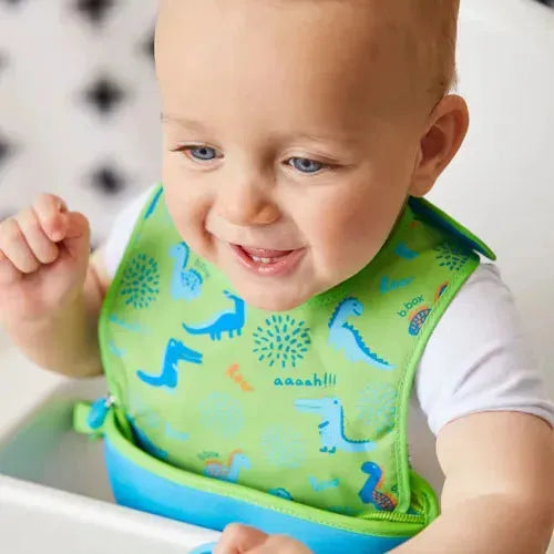 b.box Travel Bib Dino Time - Tiny Giggles