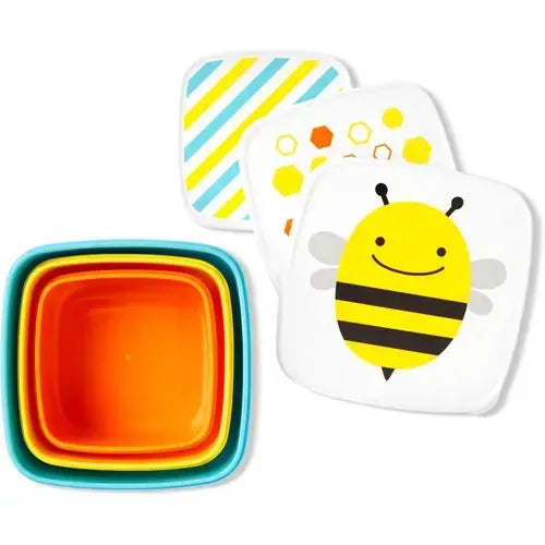 Skip Hop Zoo Snack Box Set Bee - Tiny Giggles