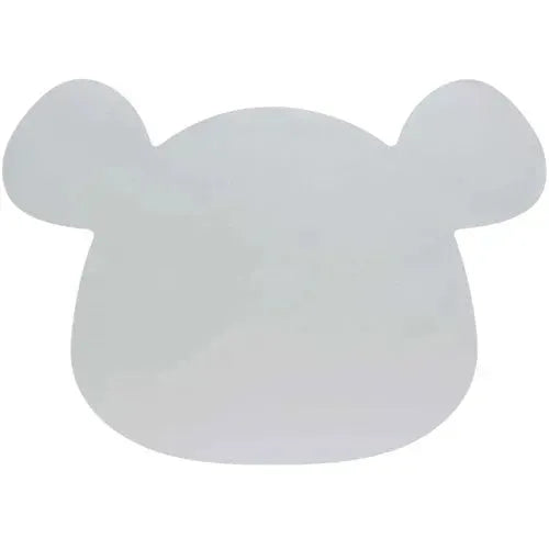 Lässig Placemat Silicone - Little Chums Mouse Grijs - Tiny Giggles