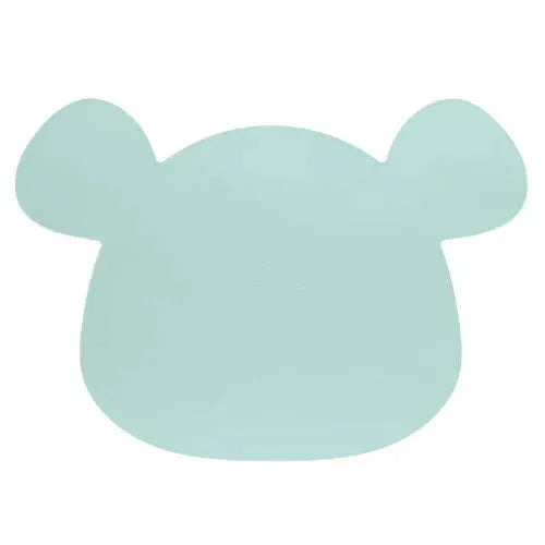 Lässig Placemat Silicone - Little Chums Mouse Blauw - Tiny Giggles