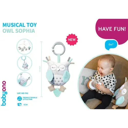 Babyono Uil Sofia Muziekdoosje - Tiny Giggles