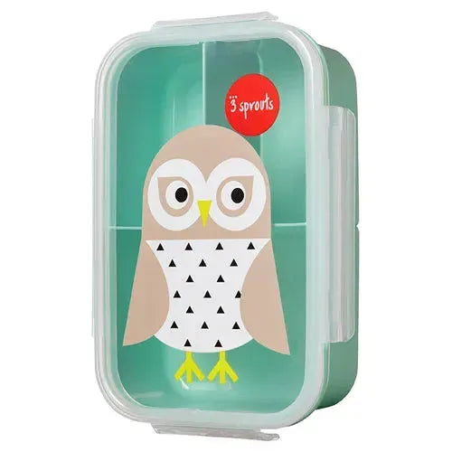 3 Sprouts Lunch Bento Box Uil - Tiny Giggles