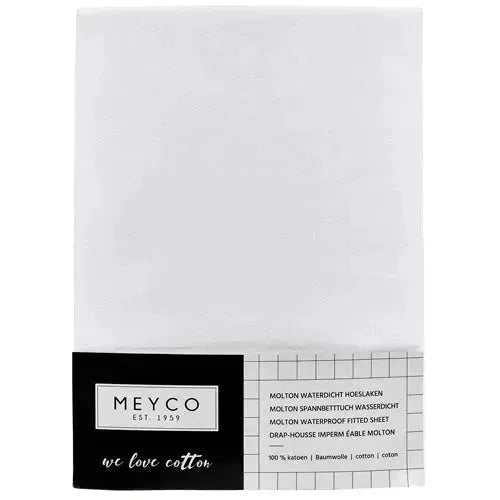 Meyco molton waterdicht hoeslaken 60x120 cm - Tiny Giggles