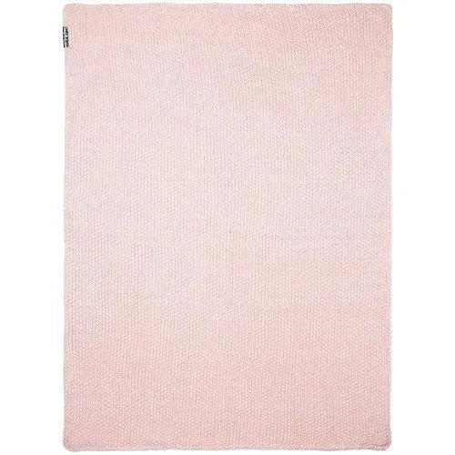 Meyco Relief mixed deken roze 100x150 cm met velvet - Tiny Giggles