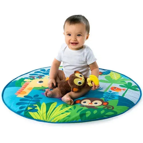 Bright Starts Monkey Business Activity Gym Speelkleed met Muziek - Tiny Giggles