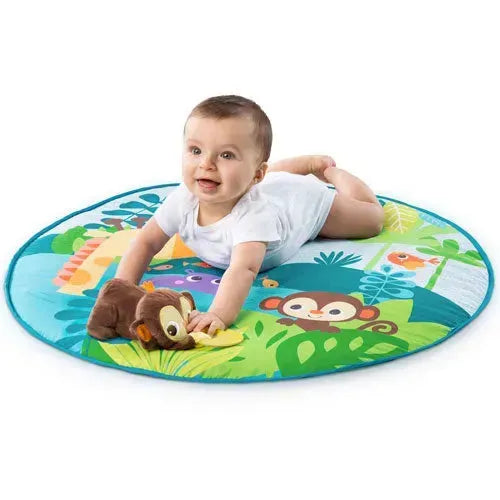 Bright Starts Monkey Business Activity Gym Speelkleed met Muziek - Tiny Giggles