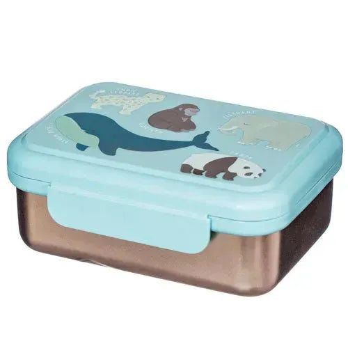 Sass & Belle Endangered Animals Metal Lunchbox - Tiny Giggles