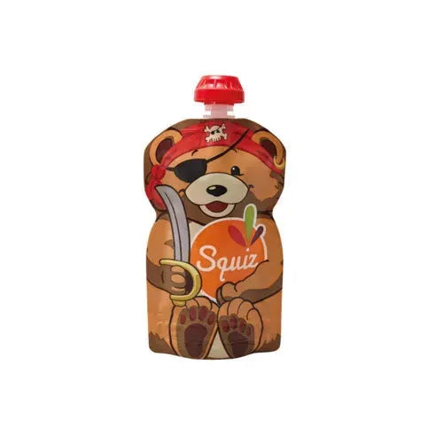 Squiz herbruikbaar knijpzakje Carnaval Beer 130 ml - Tiny Giggles