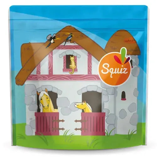 Squiz 3-Pack Multifunctionele Snackzakjes - De Boerderij Collectie - Tiny Giggles