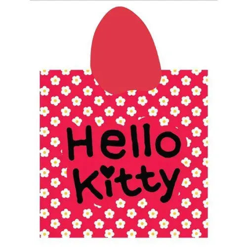 Hello Kitty Poncho 60x120 cm - Tiny Giggles