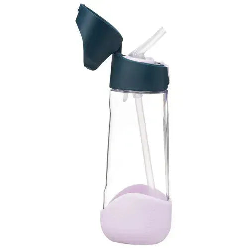 b.box Tritan Drink Bottle 600ml Indigo Rose - Tiny Giggles