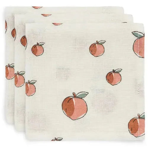 Jollein Monddoekjes Hydrofiel Pear (3pack) - Tiny Giggles