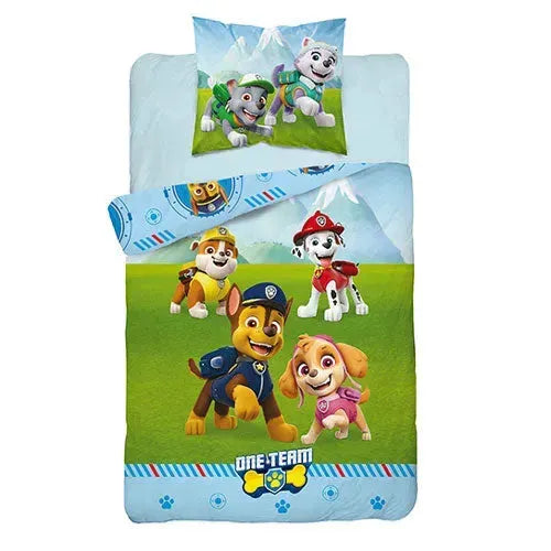 Paw Patrol Katoen Dekbedovertrekset 140x200cm - Tiny Giggles