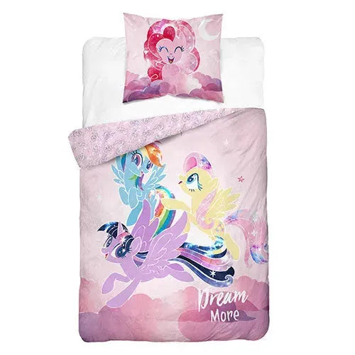 My Little Pony Katoen Dekbedovertrekset 140x200cm - Tiny Giggles