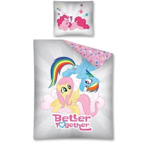 My Little Pony Katoen Dekbedovertrekset 140x200cm - Tiny Giggles