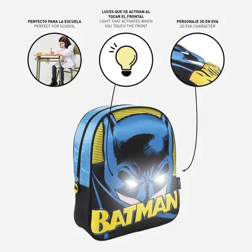 Batman 3D met Licht Rugzak - Tiny Giggles