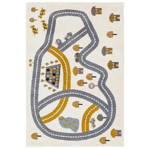 AFKliving Circuit Deco Vloerkleed 80x150cm - Tiny Giggles