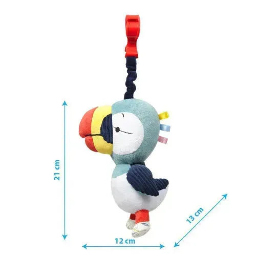 Babyono Kinderwagenspeeltje Toucan Titi - Tiny Giggles