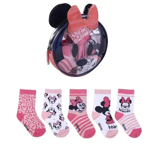 Disney Minnie Mouse Kindersokken - 5 Paar - Tiny Giggles