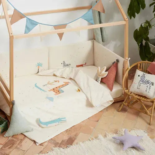 BimbiDreams Nordic Dekbedovertrekset - Kenia 120x150cm - Tiny Giggles