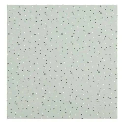 BimbiDreams Hoeslaken - Planet Green 70x140 cm - Tiny Giggles