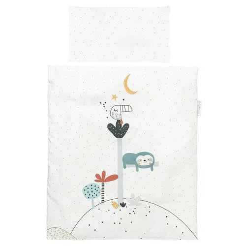 BimbiDreams Nordic Dekbedovertrekset - Jungle 120x150cm - Tiny Giggles