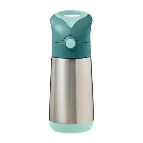 b.box Insulated Drink Bottle 350ml Emerald Forest - Tiny Giggles