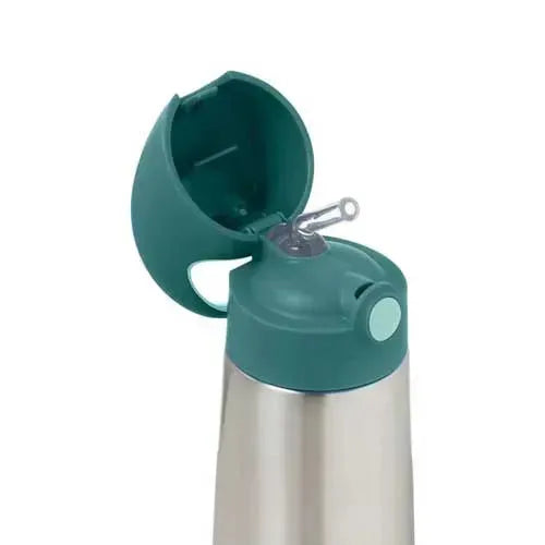 b.box Insulated Drink Bottle 350ml Emerald Forest - Tiny Giggles