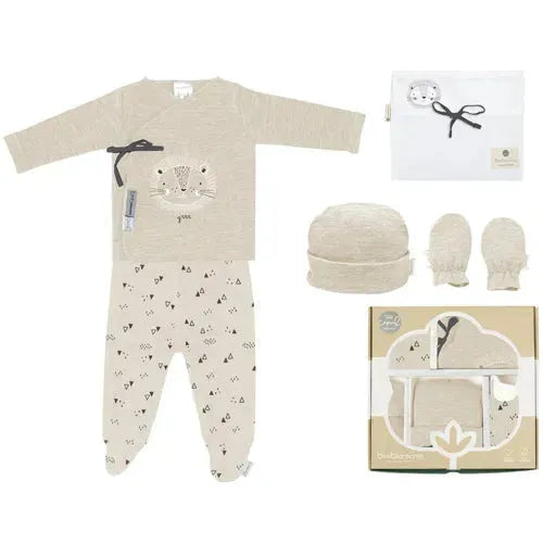 BimbiDreams Baby Newborn 5-Delige Set - Leon Beige - Tiny Giggles