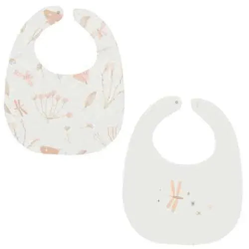 BimbiDreams Slabbetjes - Cottage (Set van 2) - Tiny Giggles